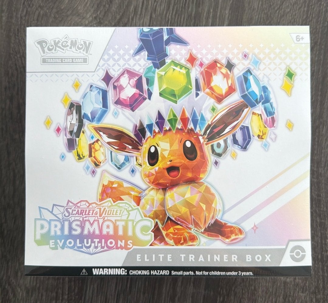 Prismatic Evolutions ETB, Ophalen of Verzenden, Nieuw, Overige typen, Foil