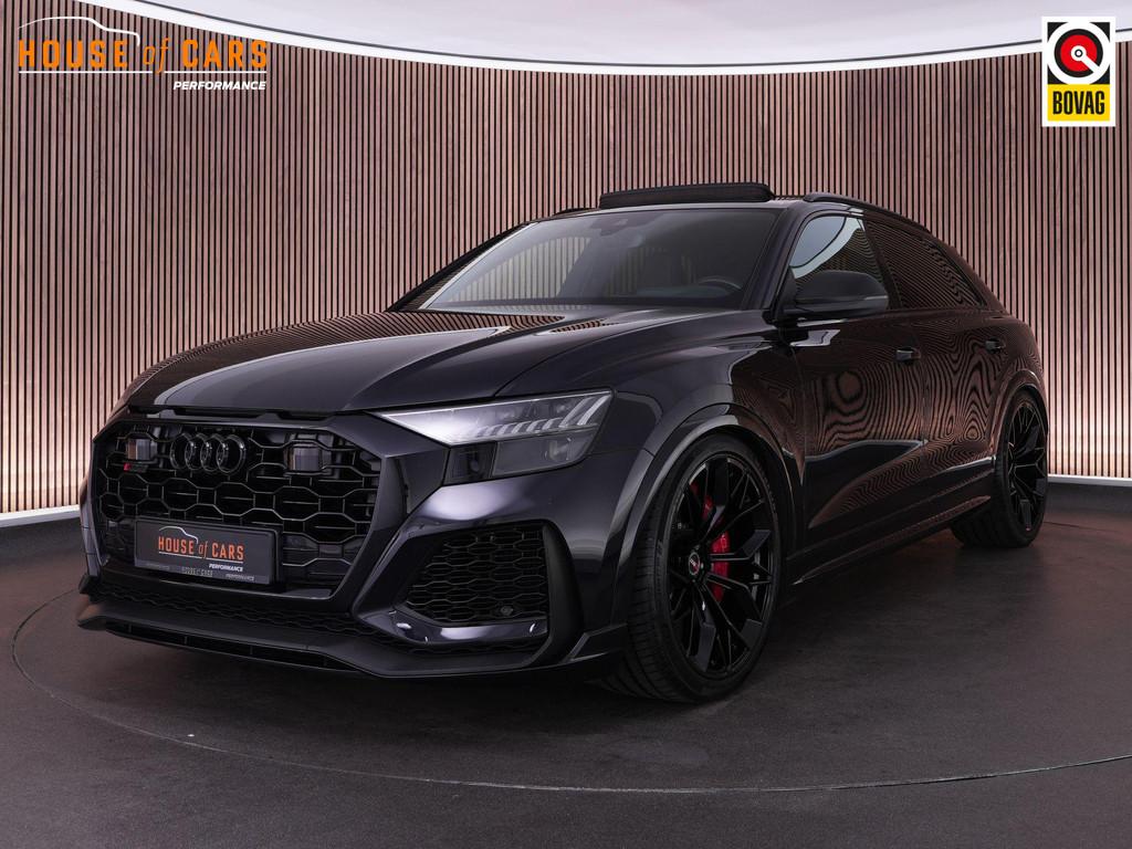 Audi RSQ8 quattro 4.0 600pk TFSI |23" custom|Dynamic plus|ke, Gebruikt, 600 pk, Zwart, Leder