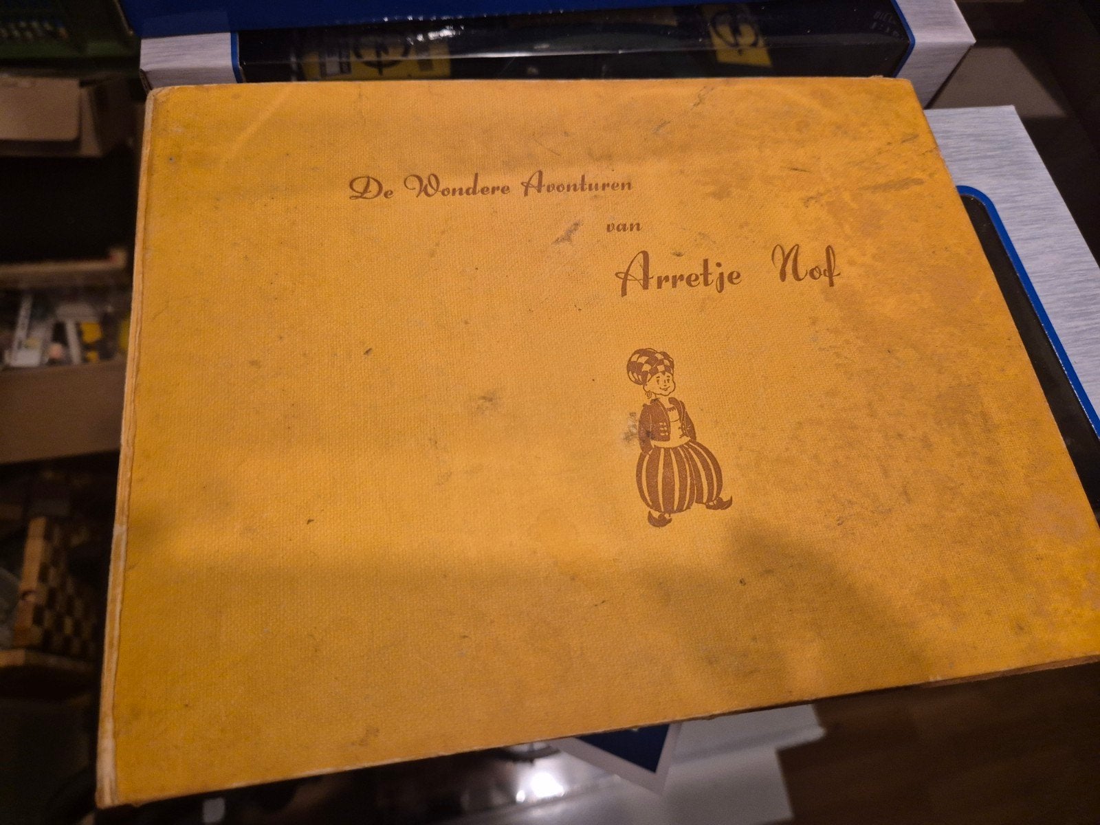 De Wondere Avonturen van Arretje Nof - Vintage Boek, Ophalen of Verzenden, Gelezen, Johan Fabricius, Sprookjes