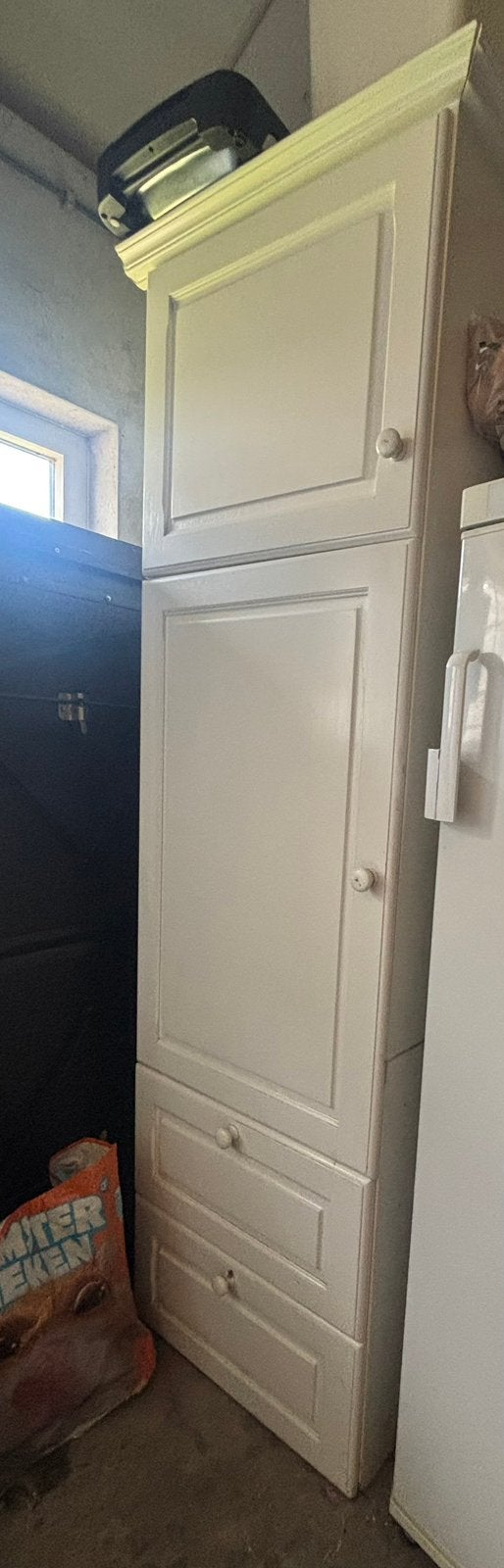 Inbouwkoelkast met kast, Ophalen of Verzenden, Gebruikt, 25 tot 50 cm, Minder dan 100 cm