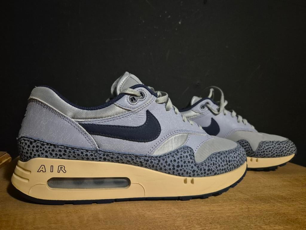 Nike air max 1 big bubble blue safari maat 44.5, Kleding | Heren, Schoenen, Nike air max, Blauw, Nieuw, Ophalen of Verzenden