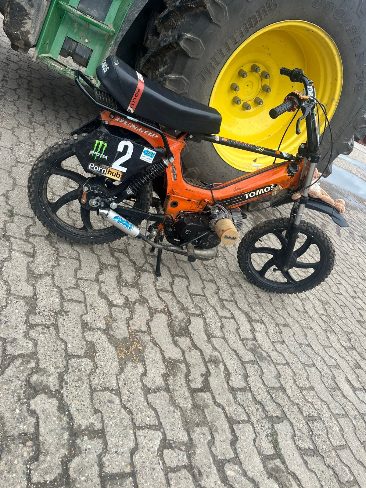 Mooie cross tomos 65cc, Ophalen of Verzenden, Gebruikt, 1:50 of kleiner