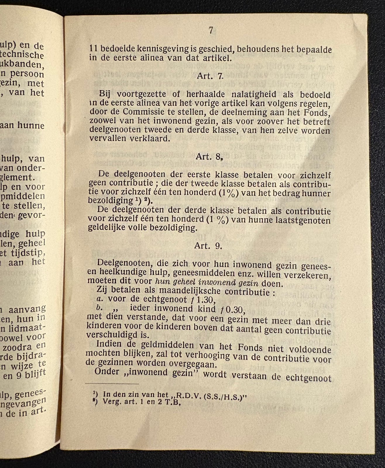 Reglement zieken- en ondersteuningsfonds NS (1929), Ophalen of Verzenden, Gebruikt, Trein, Boek of Tijdschrift