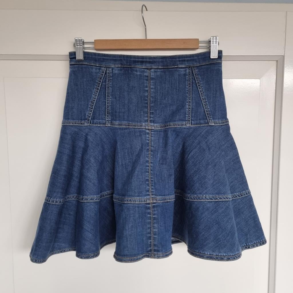 Elisabetta Franchi rok, mt IT42, Ophalen of Verzenden, Zo goed als nieuw, Zwart, Boven de knie