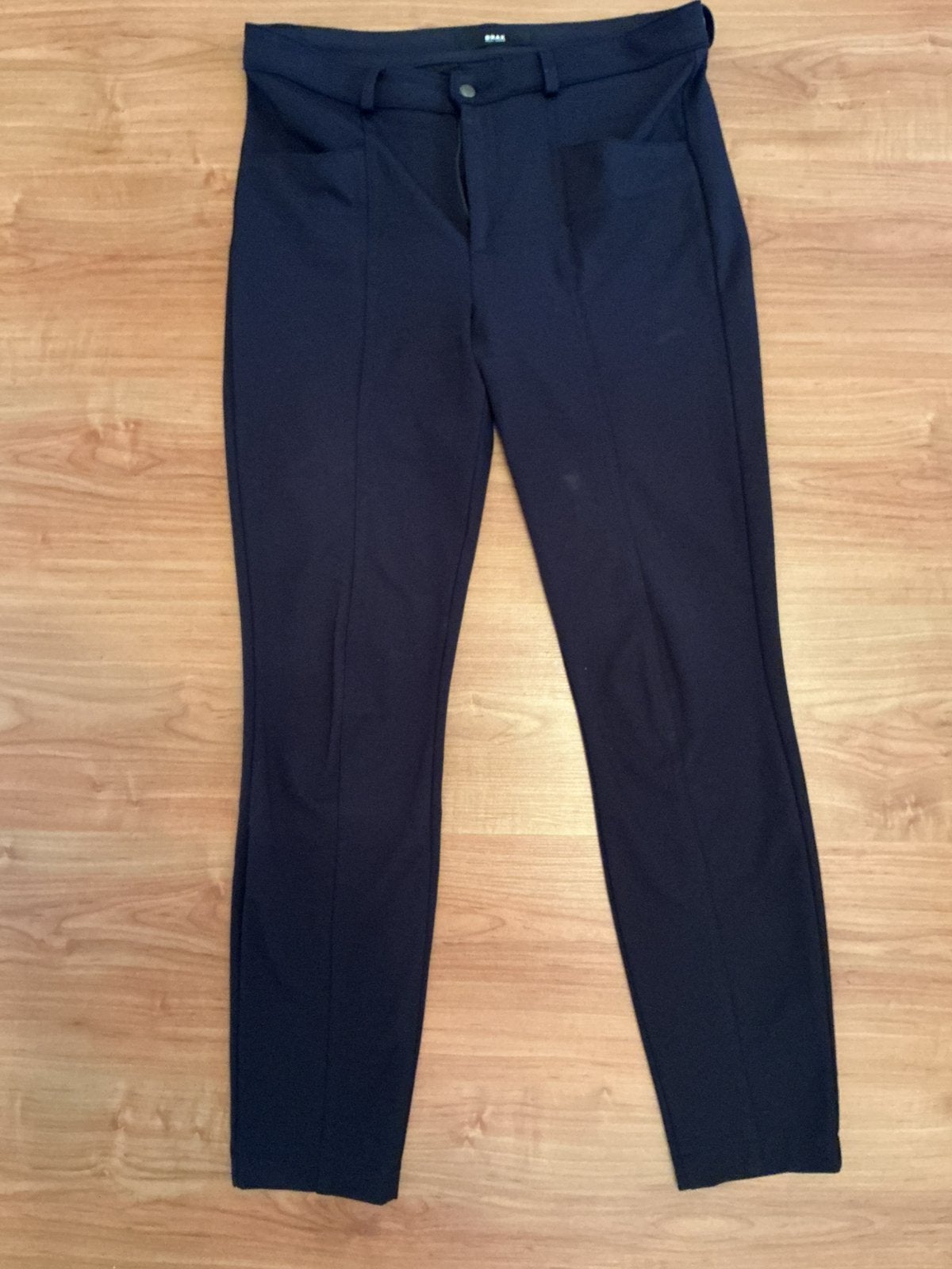 Broek BRAX Shakira S maat 38 donkerblauw als nieuw, Maat 38/40 (M), Blauw, Ophalen of Verzenden, Zo goed als nieuw