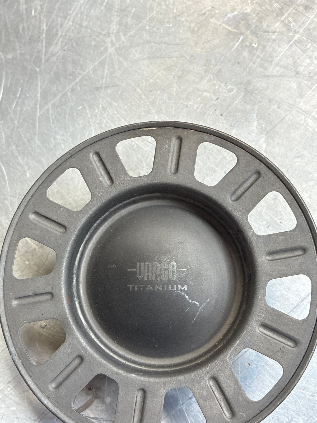 Vargo Titanium Alcoholbrander - Lichtgewicht en Duurzaam, Ophalen of Verzenden, Gebruikt