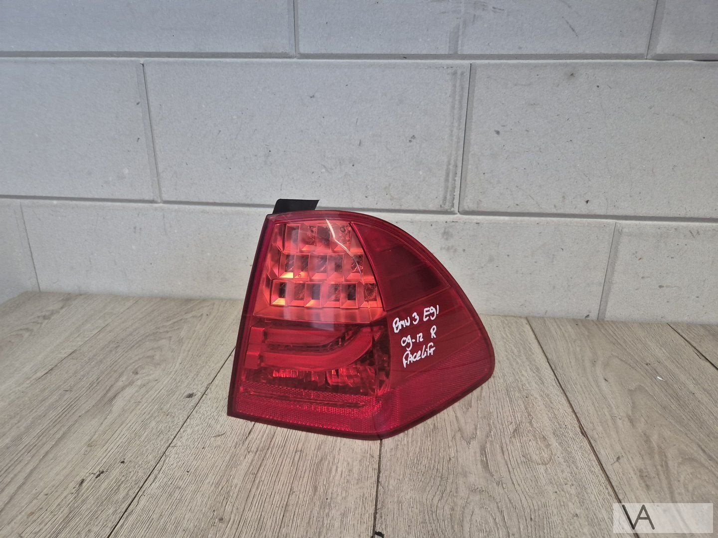 Achterlicht rechts voor BMW 3 serie E91 2008 - 2012 facelift, Gebruikt, -, -, Ophalen of Verzenden