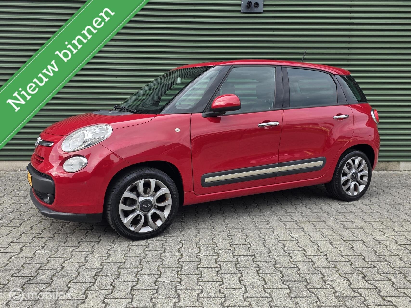 Fiat 500 L 1.4-16V Lounge|Panorama|Airco|Cruise|Nieuwe apk!, Voorwielaandrijving, Stof, Gebruikt, 400 kg