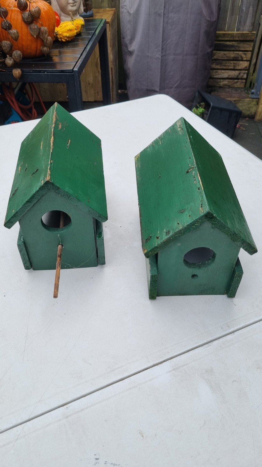pindakaas voederhuisje vogelhuisje voederbak vogel, Dieren en Toebehoren, Ophalen of Verzenden, Hout, Vogelkooi