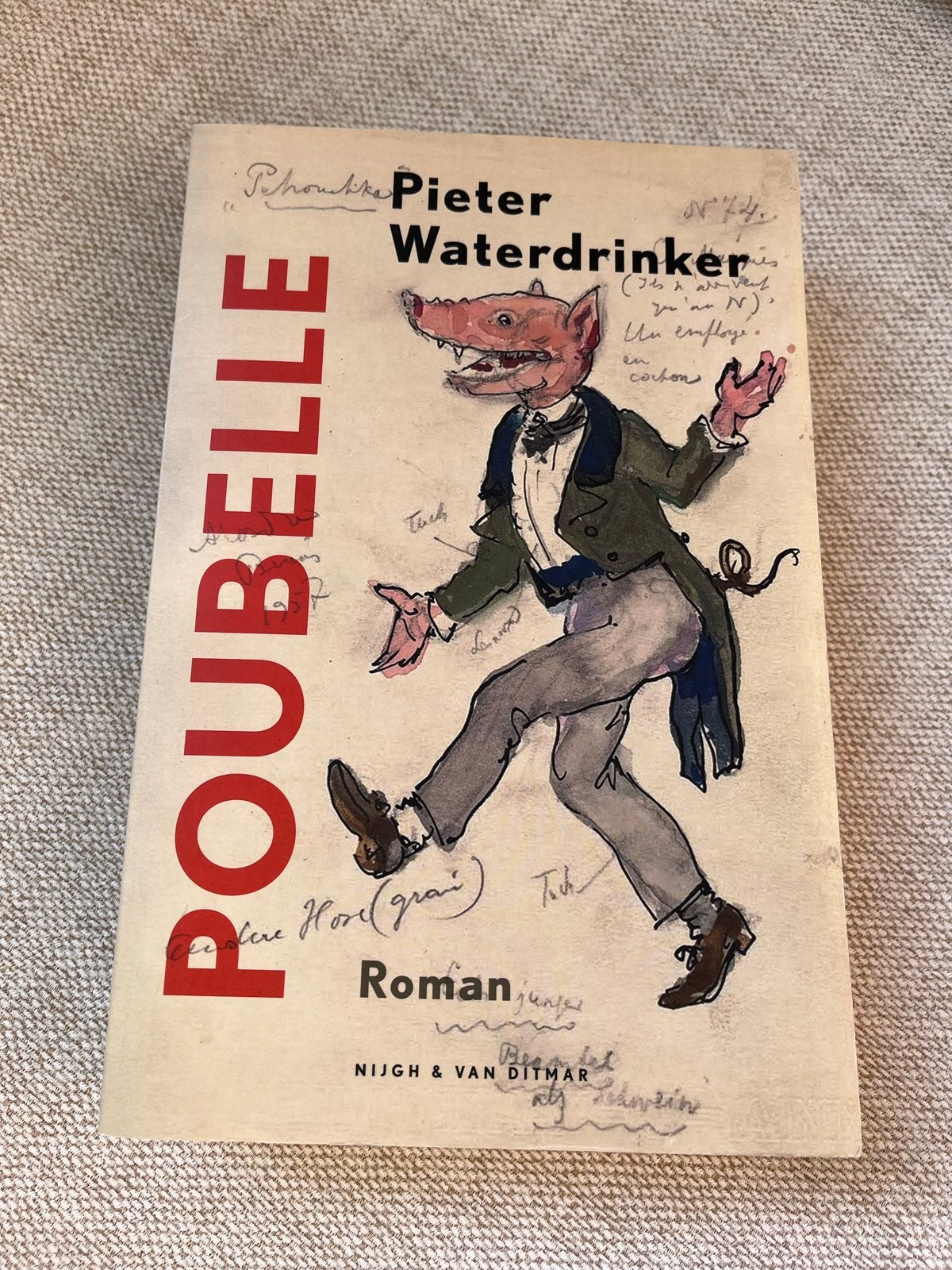 Poubelle - Pieter Waterdrinker (Roman), Ophalen of Verzenden, Zo goed als nieuw, Nederland