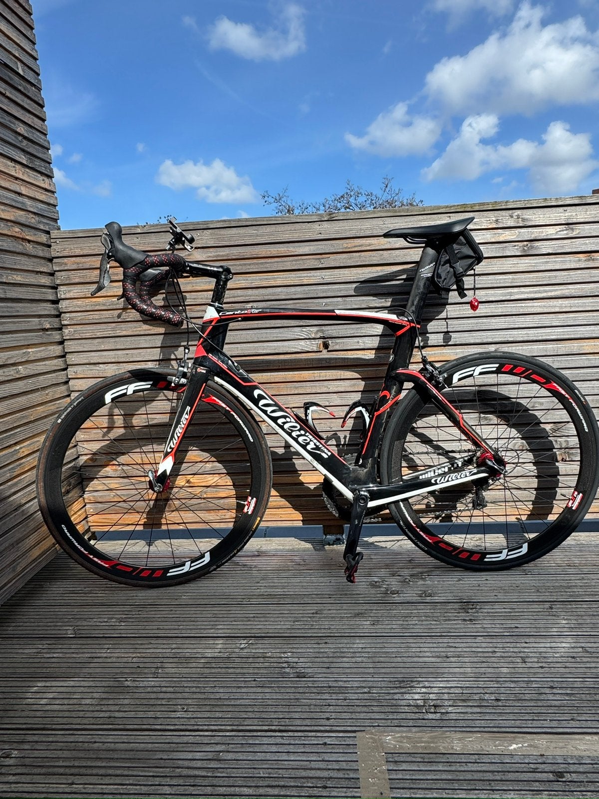 Wilier fully carbon, Carbon, Zo goed als nieuw, 57 tot 61 cm, Meer dan 20 versnellingen