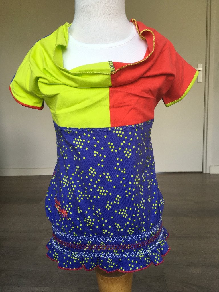 CHAOS & ORDER shirt waterval hals maat 146 / 152 NIEUW D23, Meisje, Nieuw, Chaos & Order, Ophalen of Verzenden