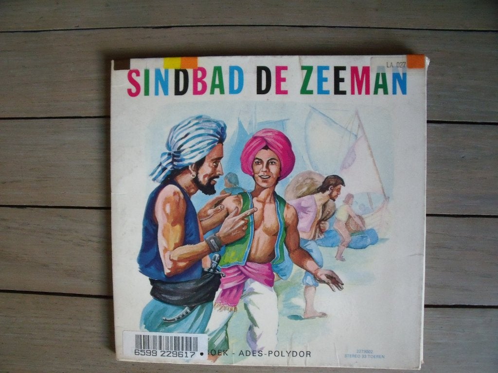 Sindbad de zeeman, Gebruikt, 10 inch, Ophalen of Verzenden, Gatefold hoes
