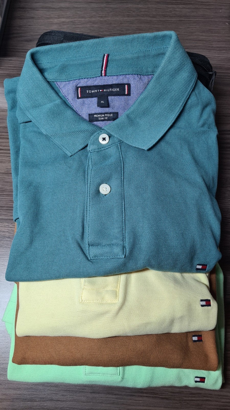 Tommy Hilfiger Slim Fit Polo Heren maat XL (4 stuks), Kleding | Heren, Overige kleuren, Tommy Hilfiger, Maat 56/58 (XL), Ophalen of Verzenden