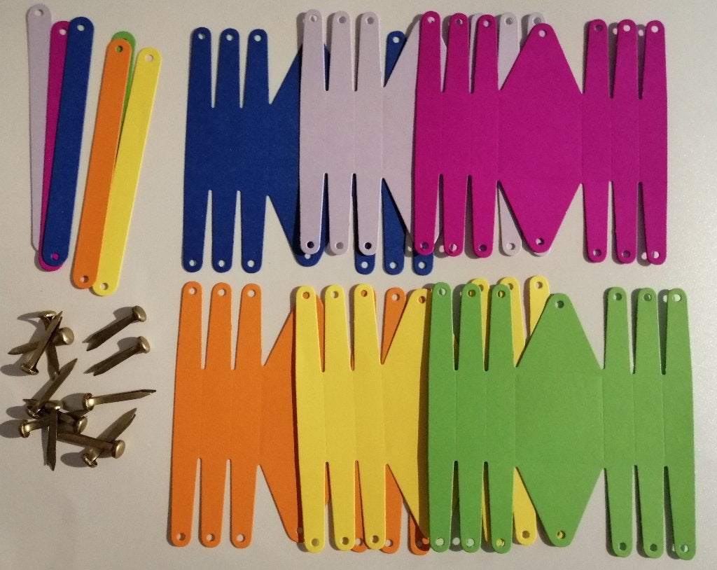 Klein mandjes knutsel pakket, 2 sets, Ophalen of Verzenden, Nieuw, Meerkleurig, Knutselmateriaal
