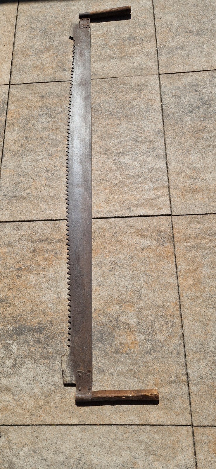 Trekzaag lengte 1.50 m, Ophalen