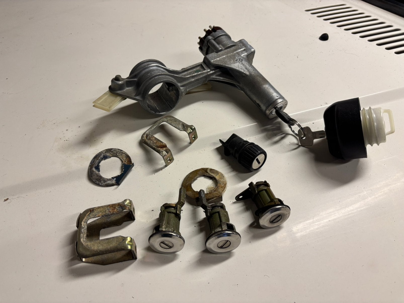 Slotenset volvo 240 / 245, Auto-onderdelen, Ophalen of Verzenden, Volvo