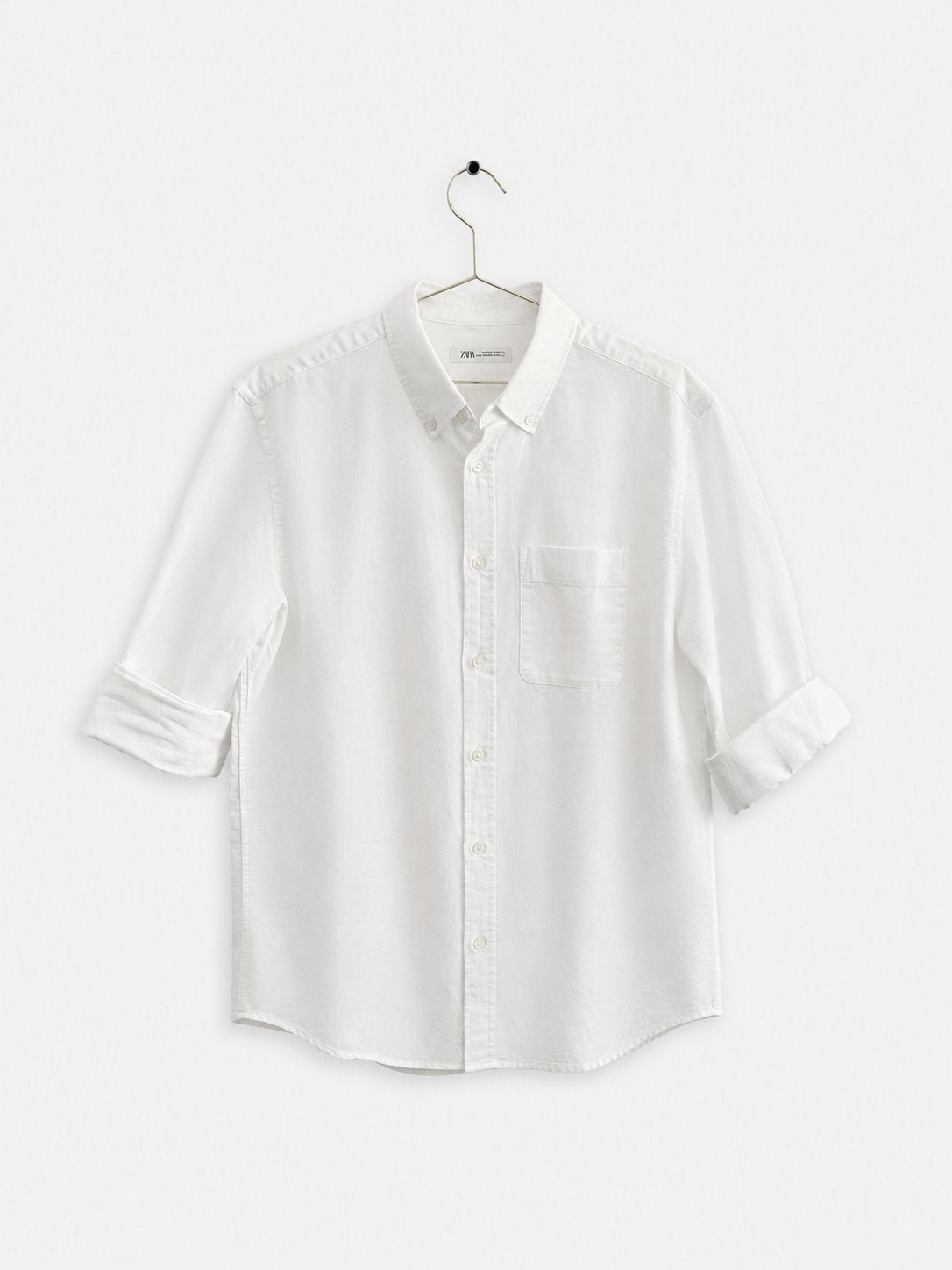 zara wit overhemd in nieuwstaat, Kleding | Heren, Verzenden, Nieuw, Wit, Halswijdte 39/40 (M)