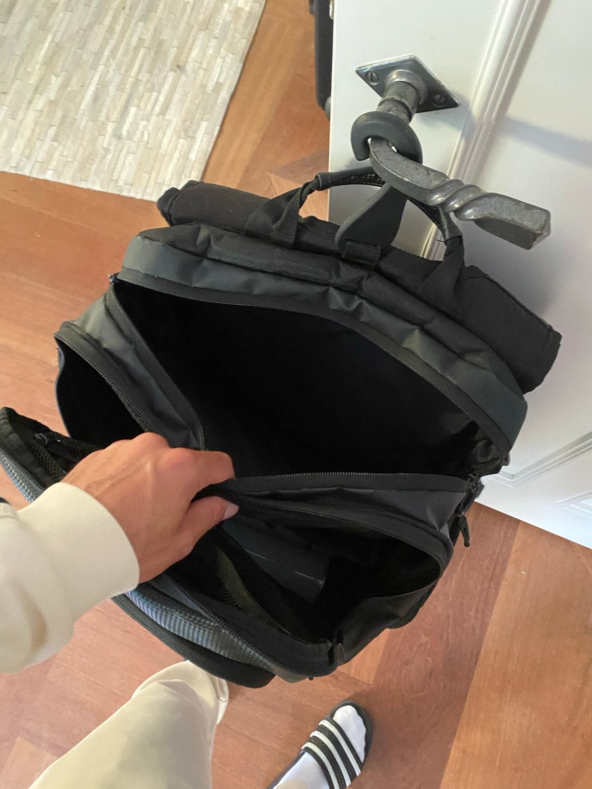 Skull Padel Rugzak - Zwart, Zo goed als nieuw, 25 tot 40 cm, Ophalen of Verzenden, Zo goed als nieuw, Overige merken