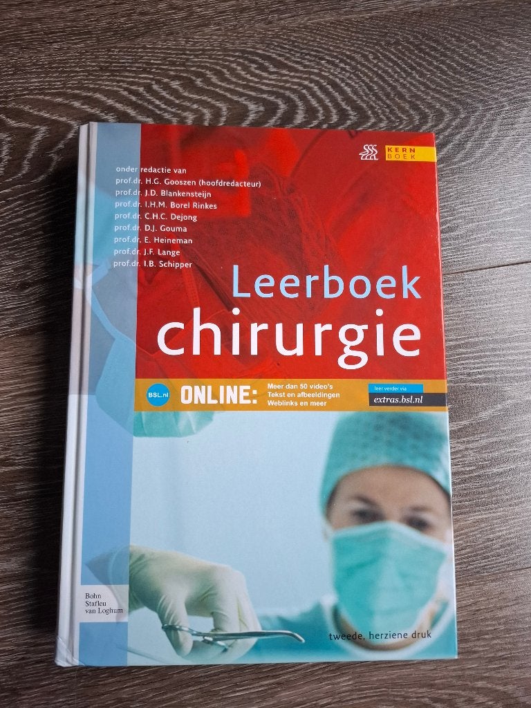 Leerboek chirurgie, Boeken, Ophalen, Beta, Zo goed als nieuw, HBO