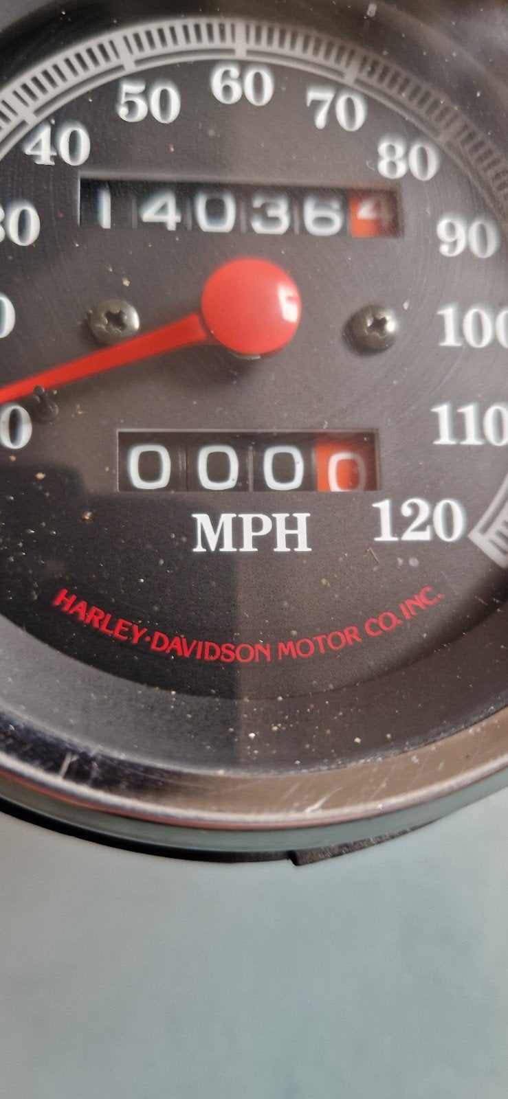 Harley-Davidson snelheidsmeter, Ophalen of Verzenden, Gebruikt