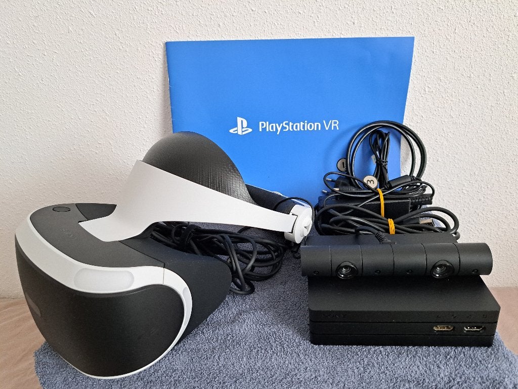 PSVR (v2) CUH-ZVR2, Spelcomputers en Games, Virtual Reality, Gebruikt, Sony PlayStation, VR-bril, Verzenden