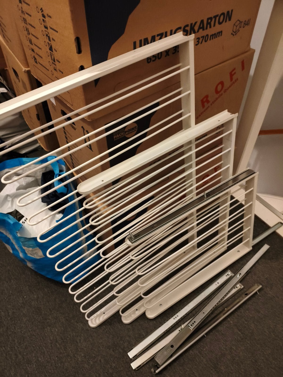 GRATIS Ikea pax Komplement broekenrekken verschillende maten, Ophalen, 50 tot 75 cm, 50 tot 100 cm, Minder dan 100 cm