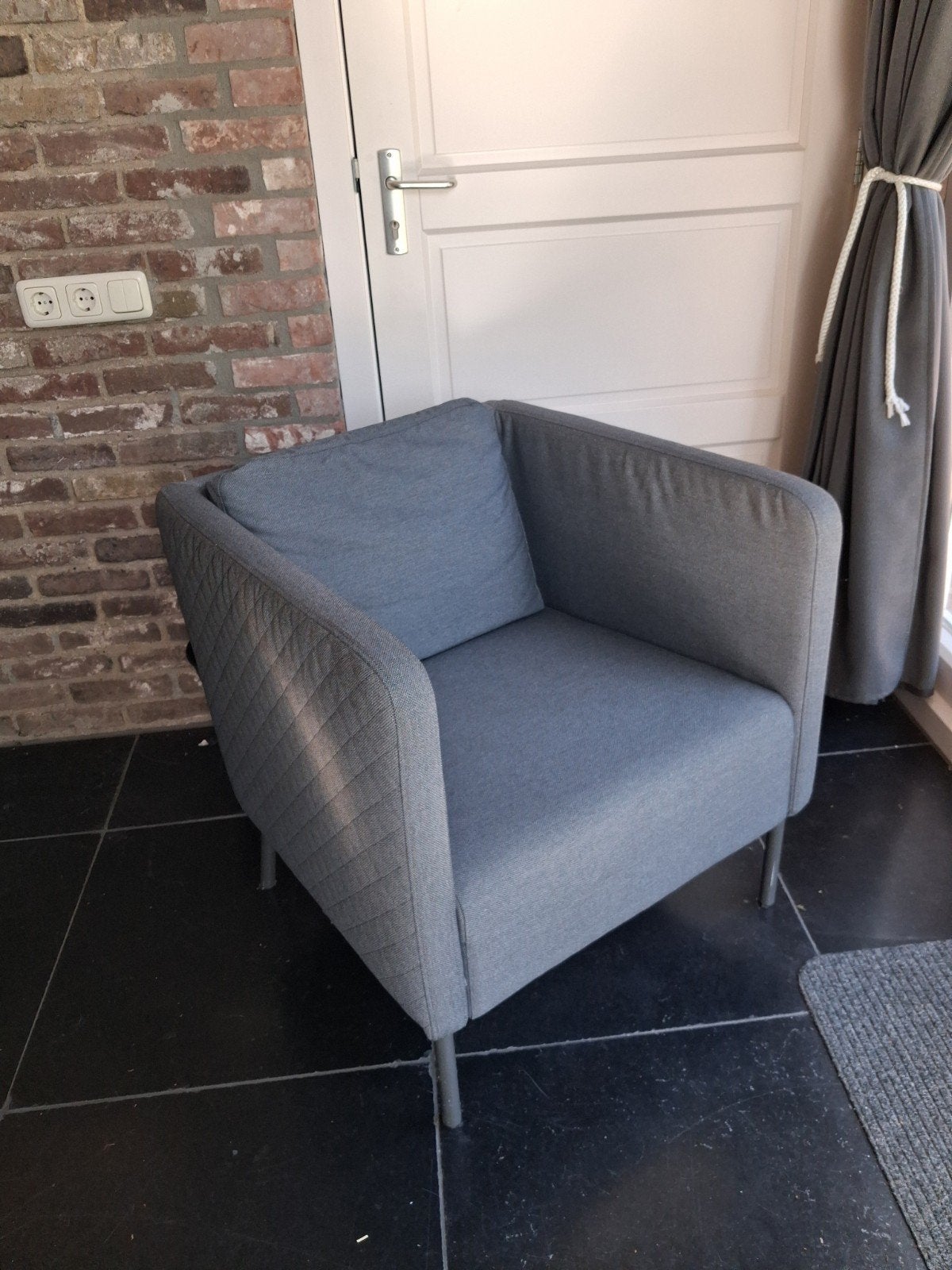 IKEA fauteuil in goede staat ekero, Ophalen, Gebruikt, Stof, Eén