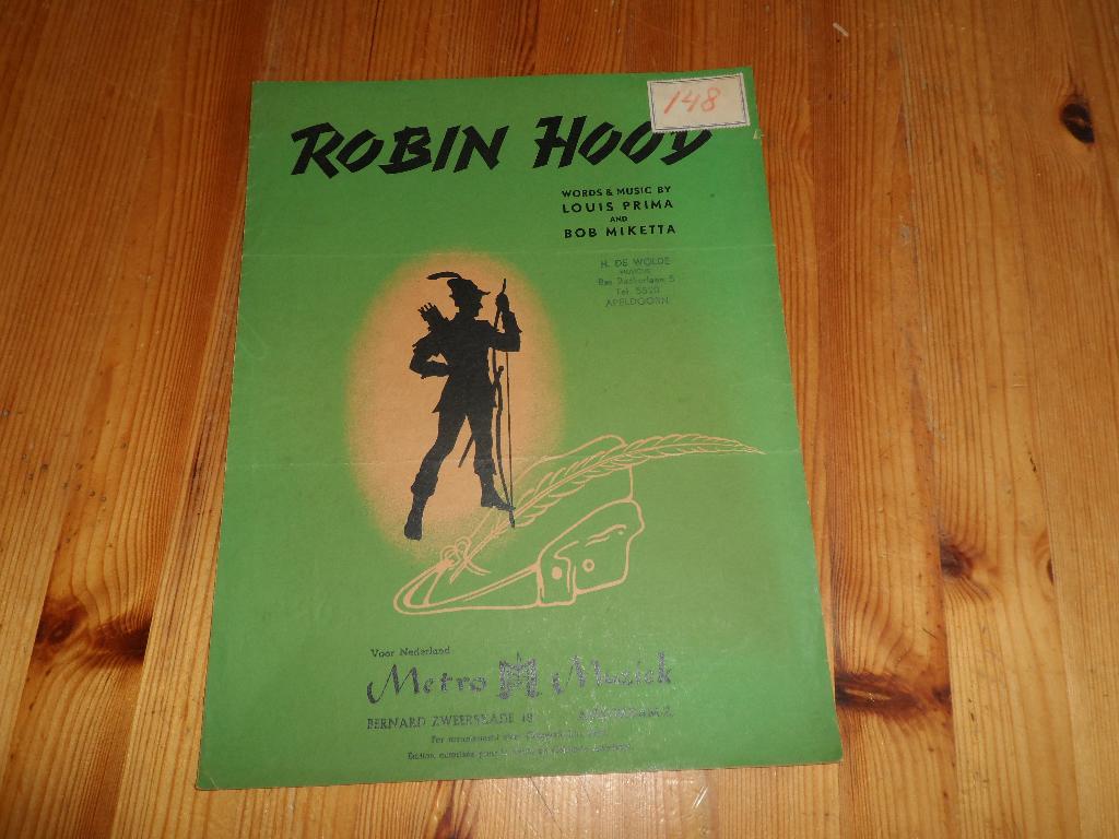 Robin hood - louis prima / bob miketta, Gebruikt, Gitaar, Ophalen of Verzenden, Artiest of Componist