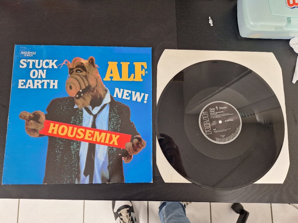 Vintage vinyl lp maxi single ALF tv serie jaren 80 house, Ophalen of Verzenden, Gebruikt, LP