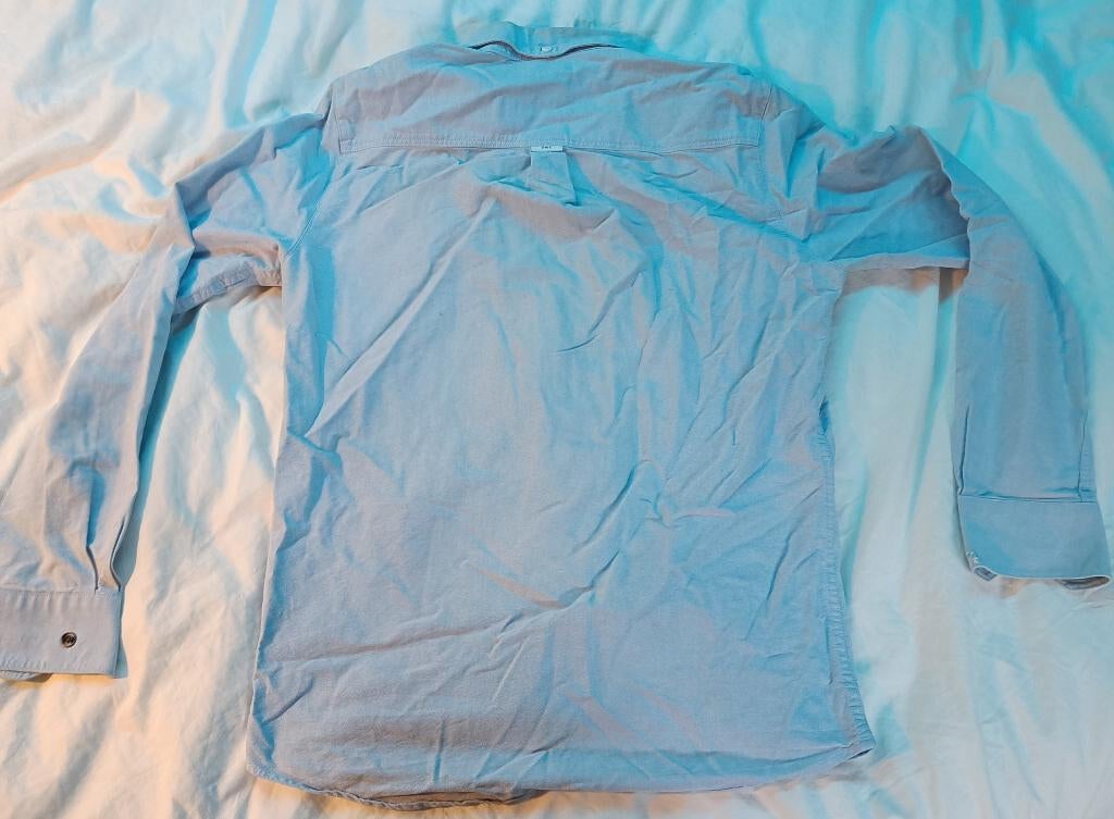 overhemd, Kleding | Heren, Overhemden, Blauw, Halswijdte 38 (S) of kleiner, Ophalen of Verzenden, Distrikt Nørrebro