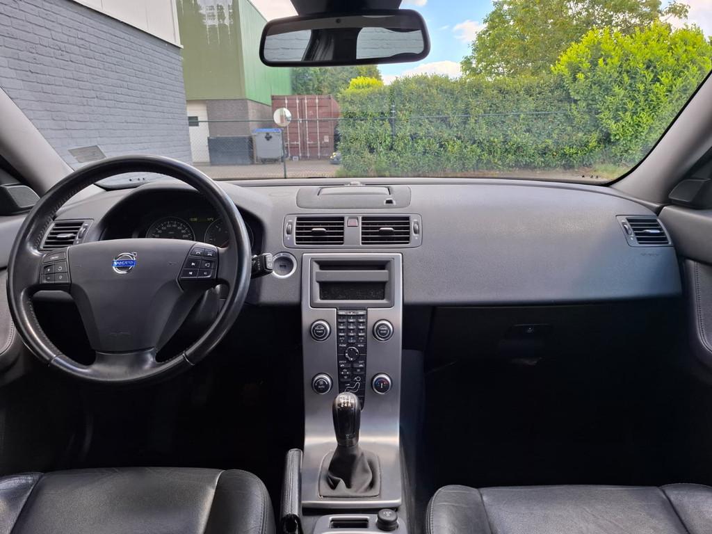Volvo V50 1.6D Edition II Leder Trekhaak Navi Ecc Cruise Con, Voorwielaandrijving, Zwart, 4 cilinders, Parkeersensor
