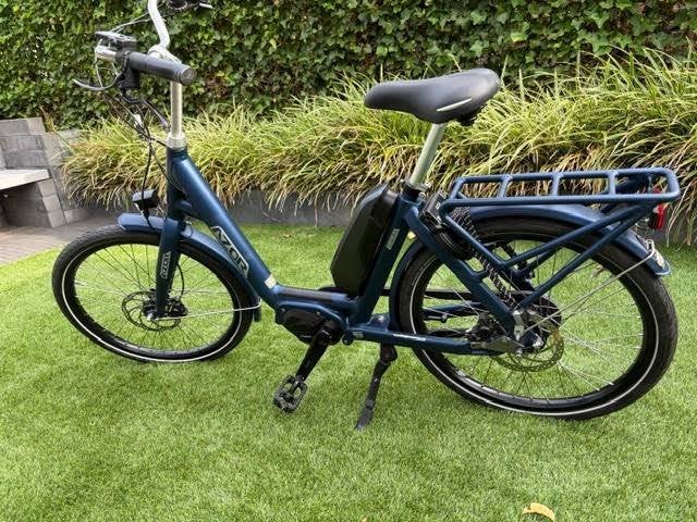 Azor elburg luxe elekt. fiets..geen kilometer gereden...., Fietsen en Brommers, Zo goed als nieuw, 51 tot 55 cm, 50 km per accu of meer