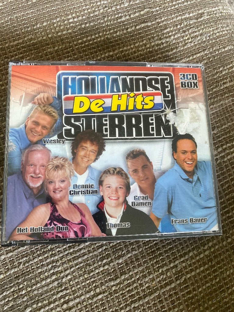 Hollandse De Hits Sterren - 3 CD Box, Gebruikt, Boxset, Inclusief doosje, Schlager