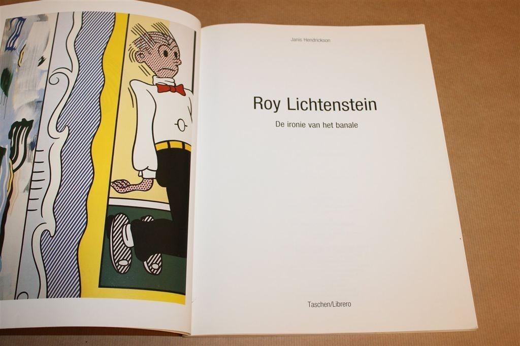 Roy Lichtenstein Monografie — De Ironie van het Banale, Boeken, Ophalen of Verzenden, Gelezen