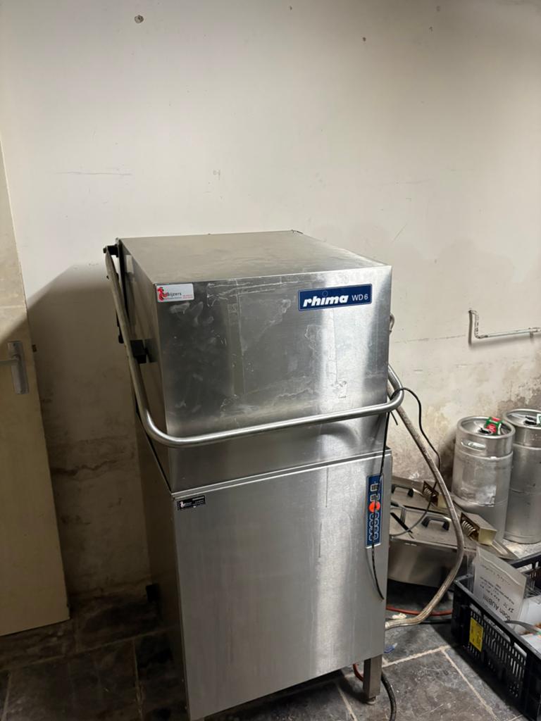 Rhima WD6 Vaatwasser voor glaswerk en bestek, Zakelijke goederen, Horeca | Keukenapparatuur, Ophalen, Gebruikt, Wassen en Drogen