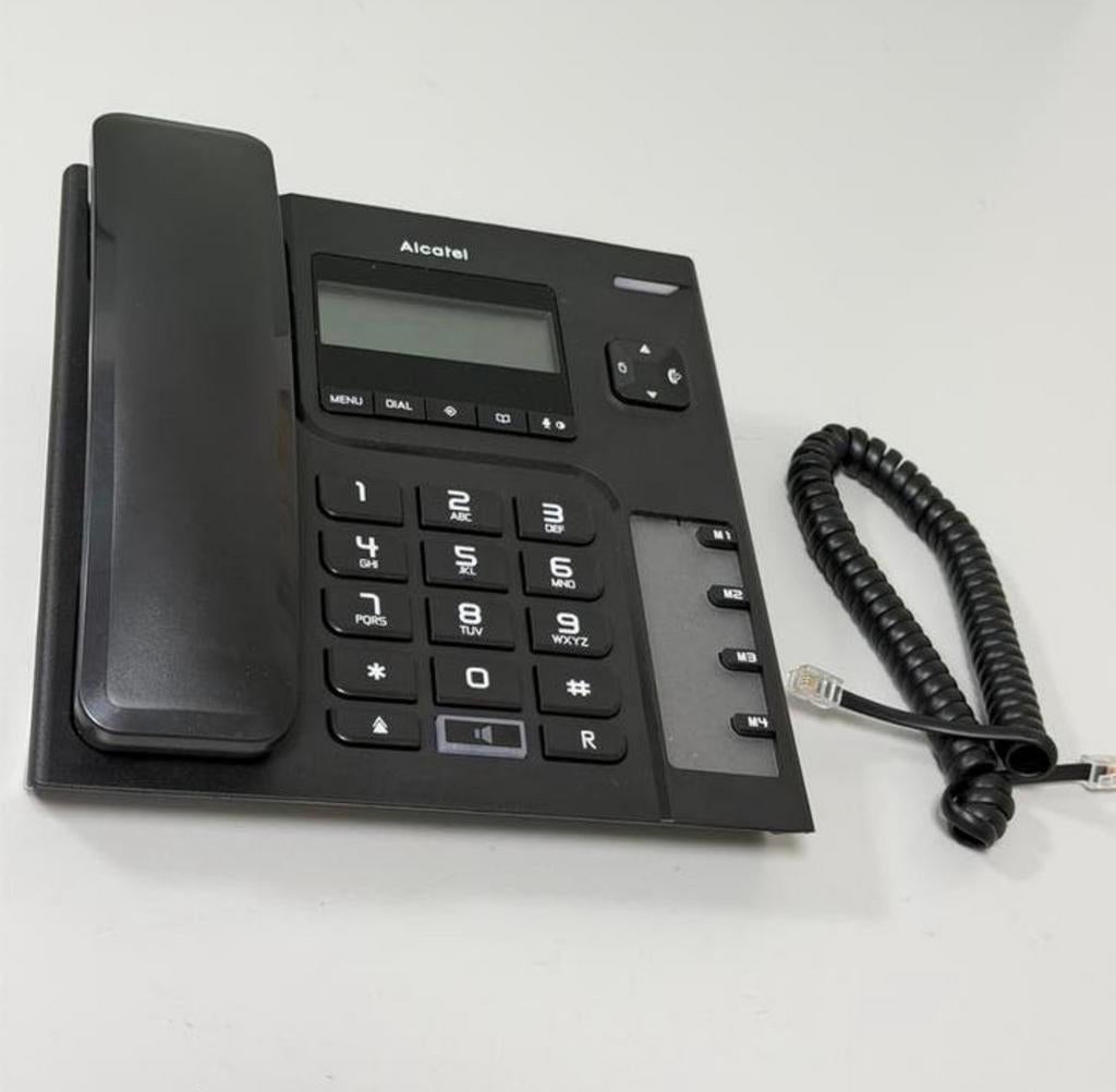 Alcatel T56 vaste analoge telefoon PSTN – Nieuw Zwart Black, Telecommunicatie, Nieuw, Ophalen of Verzenden, H, H