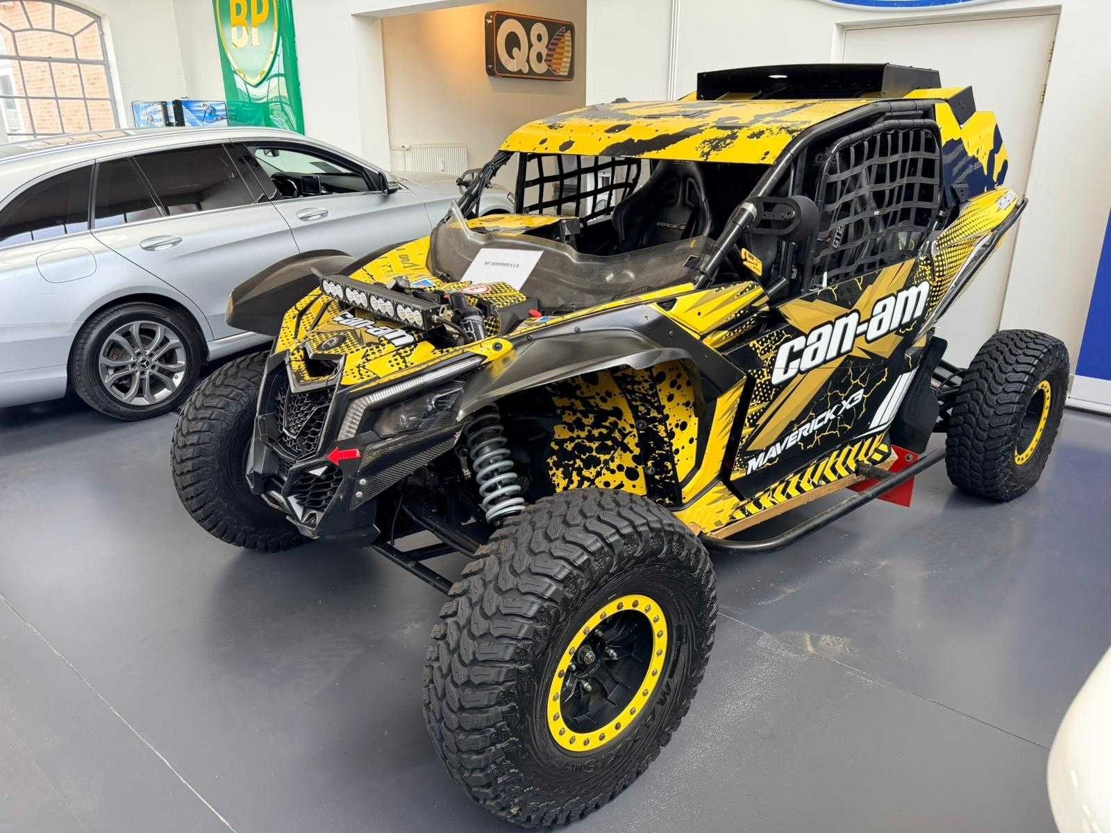 Can-Am Maverick X3 Turbo *RALLY SPECS* FFSA Roll Cage Extra, Automaat, Gebruikt, Overige modellen, Bedrijf
