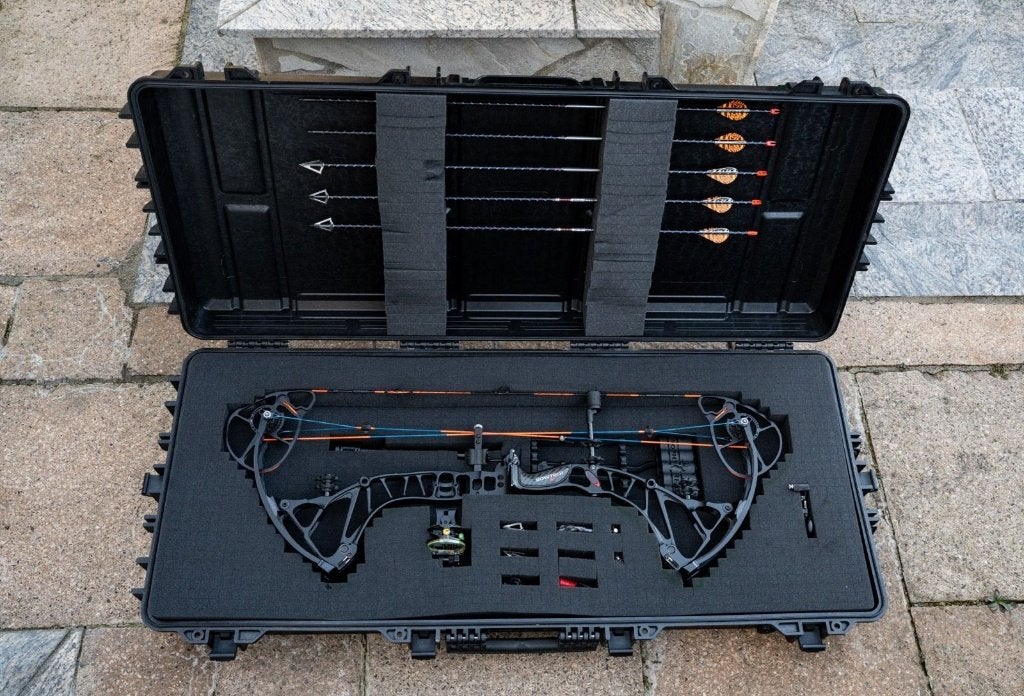 Compoundboog Bowtech RPM 360 met veel accessoires, Ophalen of Verzenden