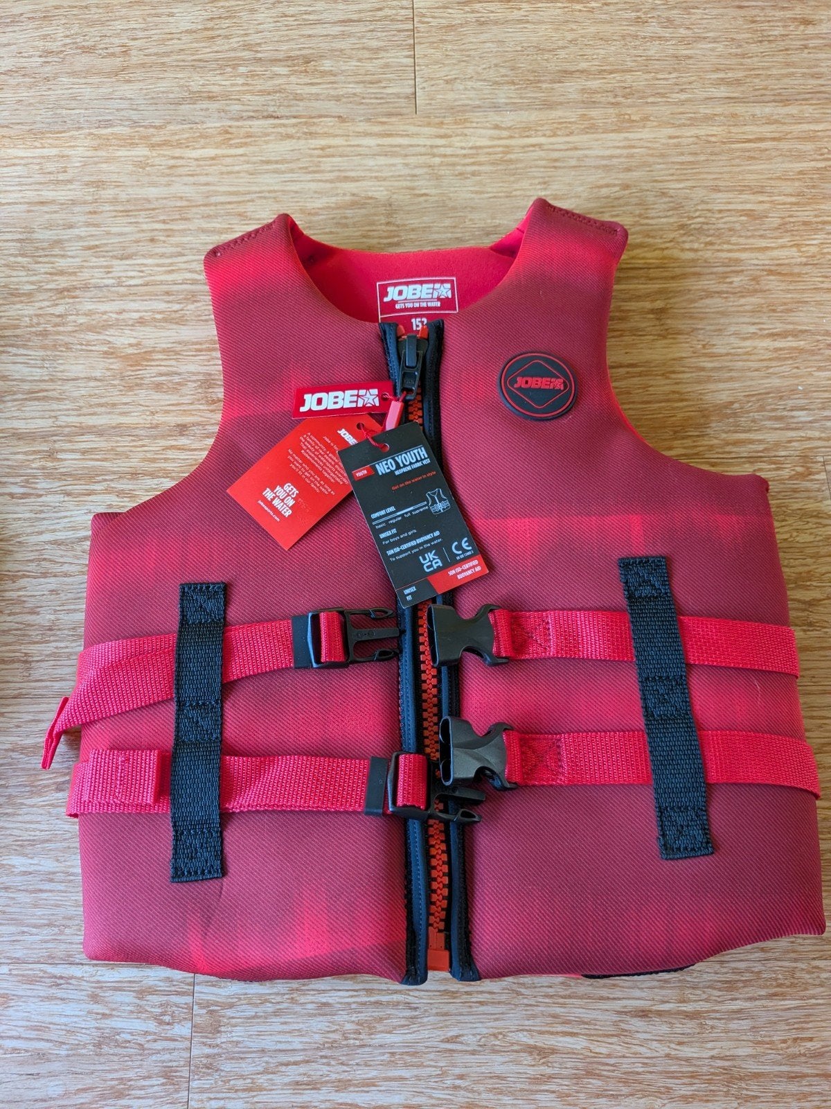 NIEUW Jobe Zwemvest / Impactvest - Maat 152, kind, Watersport en Boten, Watersportkleding, Kind, Nieuw, Reddingsvest of Zwemvest