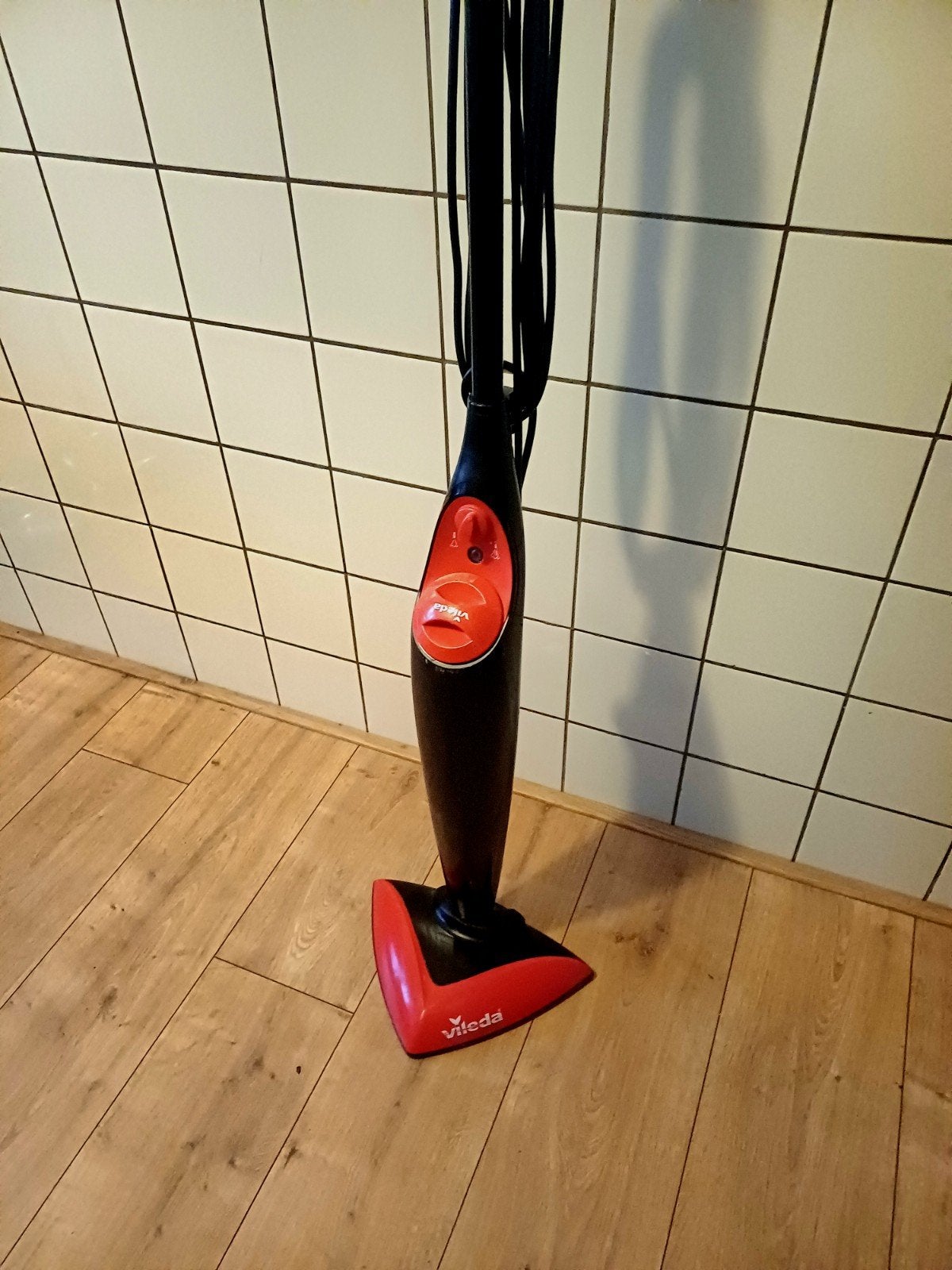 Vileda stoommop, Ophalen