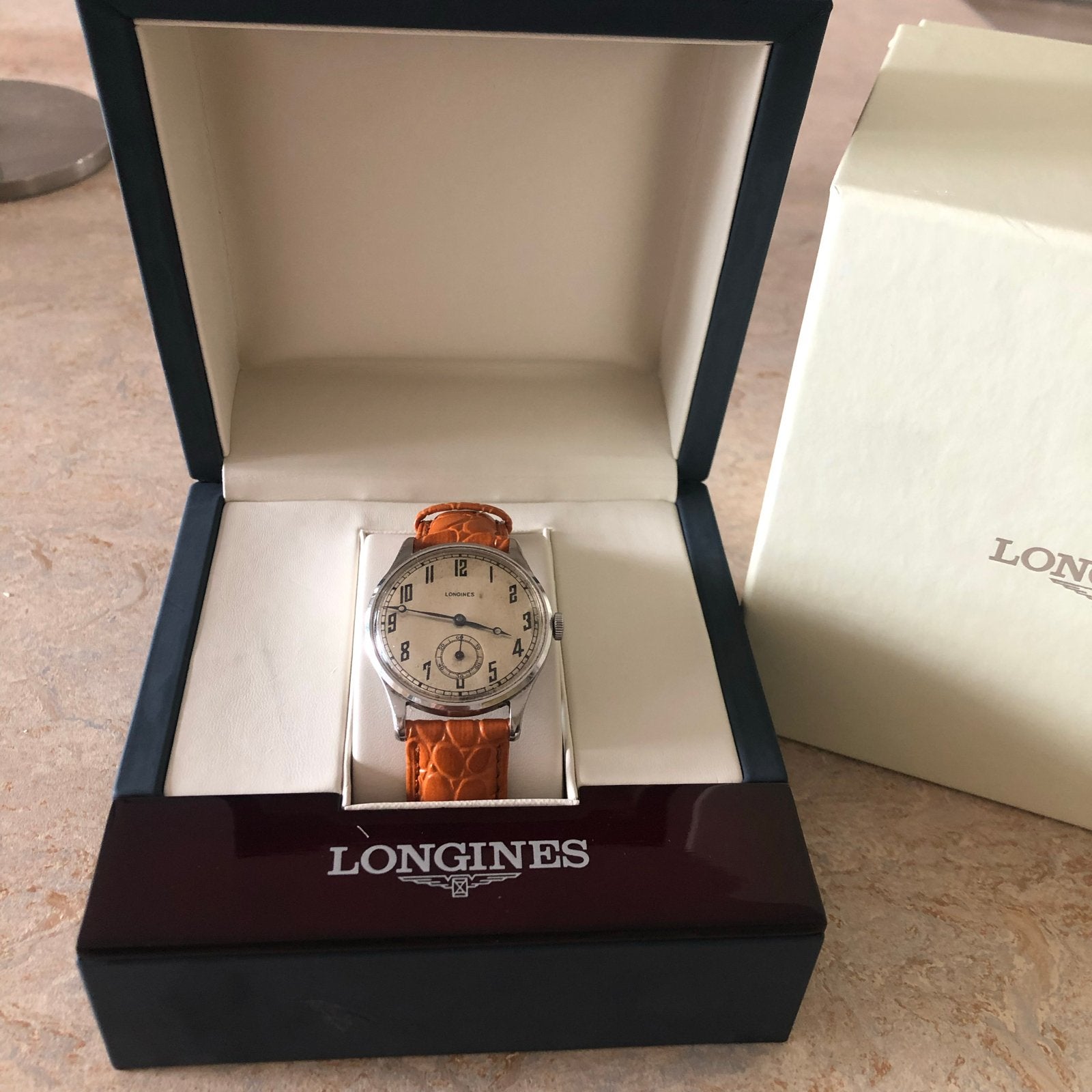 Longines Polshorloge 1910 - Geheel Nagezien, Staal, Met bandje, 1900 tot 1930, Polshorloge
