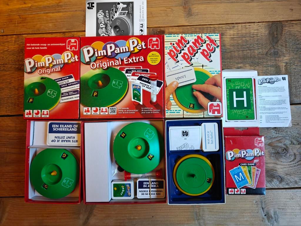 7 X Pim Pam Pet., Ophalen of Verzenden, Jumbo., Jumbo., Jumbo.