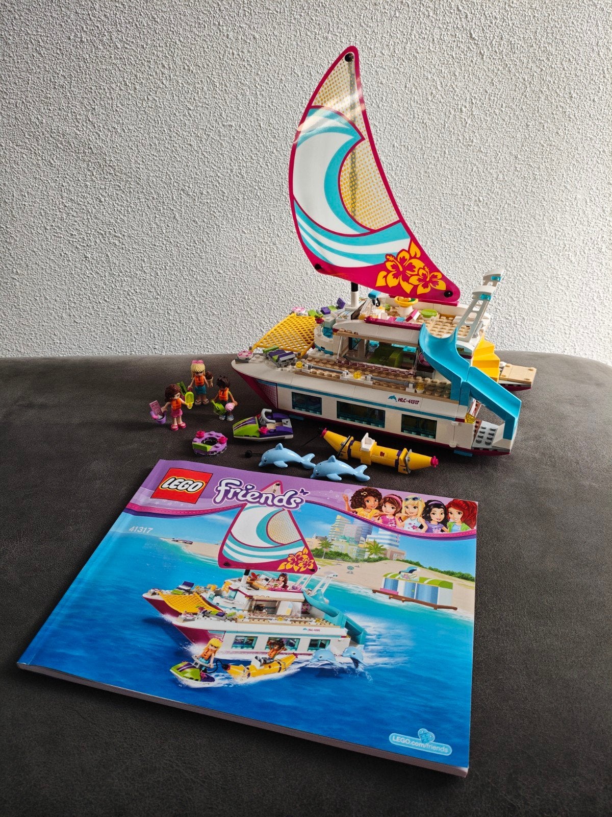 Lego Friends Sunshine Catamaran 41317, Ophalen, Lego, Friends, Zo goed als nieuw