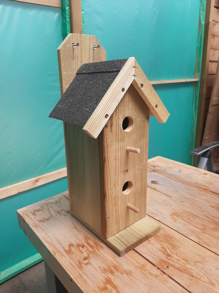 Vogelhuis Nestkastje flat, Ophalen of Verzenden, Nieuw