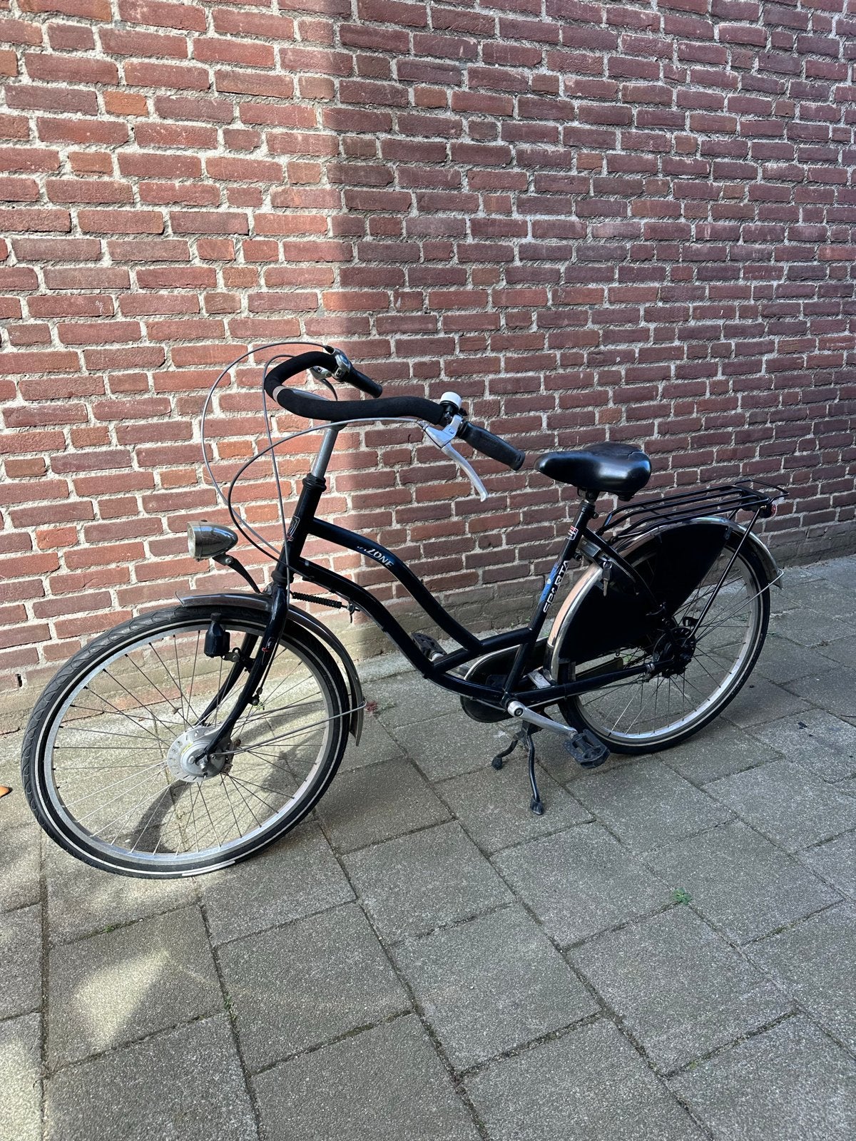 Sparta Damesfiets met Versnellingen en Lage Instap, Ophalen, Sparta, Trommelrem, 53 tot 56 cm