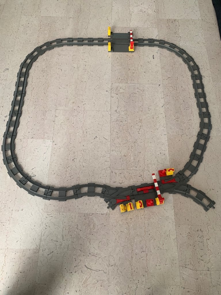 Lego Duplo Treinset, Ophalen, Overige thema's, Zo goed als nieuw, Compleet