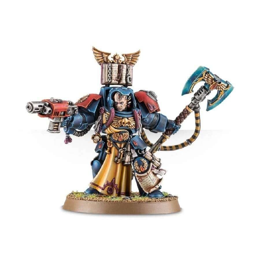 Blood Angels Librarian in Terminator Armour, Hobby en Vrije tijd, Wargaming, Ophalen of Verzenden, Zo goed als nieuw, Warhammer 40000