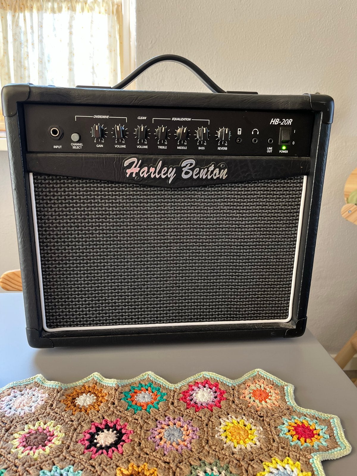 Harley Benton HB-20R Gitaarversterker - 20W, Muziek en Instrumenten, Versterkers | Bas en Gitaar, Ophalen, Gebruikt, Gitaar, Minder dan 50 watt