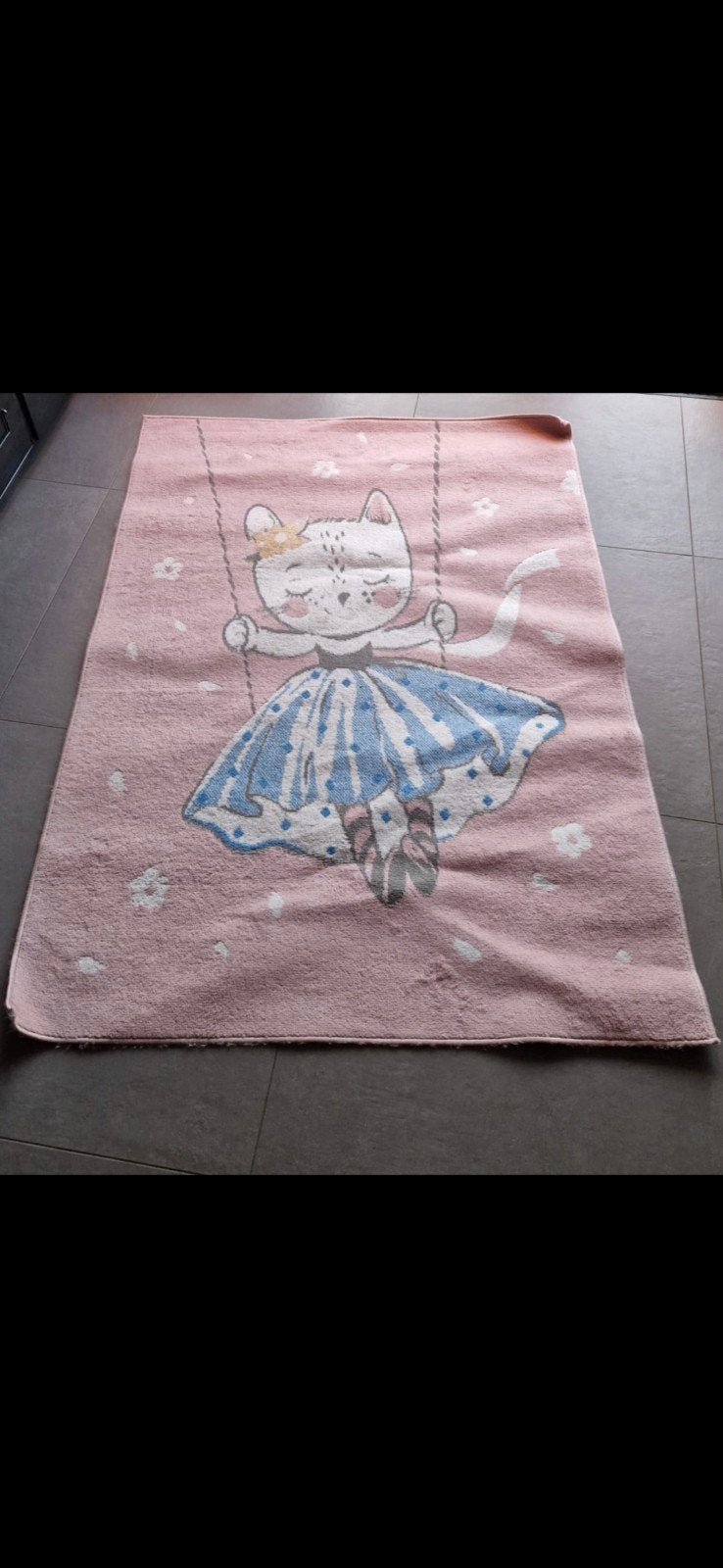Mat/kleed/tapijt, Ophalen, Jongetje of Meisje, Wit, Zo goed als nieuw